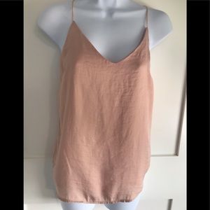 2 blush colored camisoles